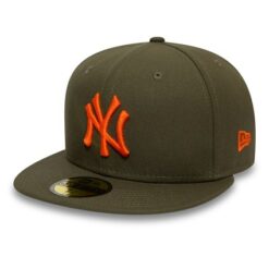 New Era 59fifty New York Yankees fitted keps grön