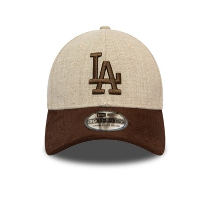 New Era - 39Thirty LA Dodgers - Grå/Mocka MLB Keps