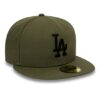 New Era fitted keps - 59Fifty Los Angeles Dodgers - Grön