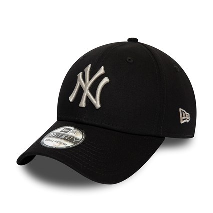 New Era - 39Thirty NY Yankees - Svart/Silver Keps
