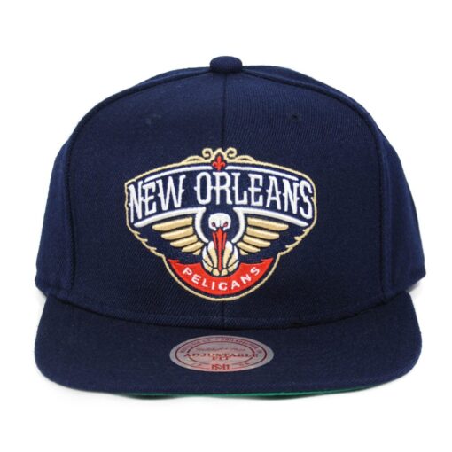 Snapback Mitchell and ness New Orleans Pelicans NBA keps snapback mörkblå