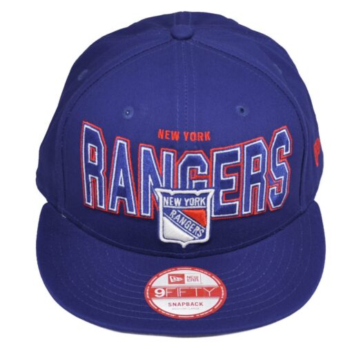 Keps Snapback New York Rangers New Era blå