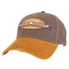 Stetson - Baseball Cap Vintage Distressed - Braune cap