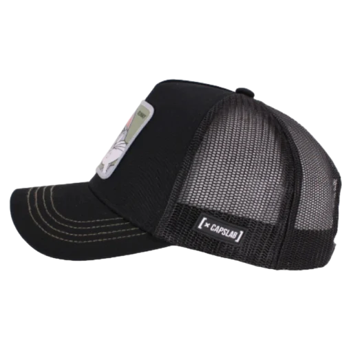 Capslab – Bugs Bunny – Schwarze Trucker Capsecond view