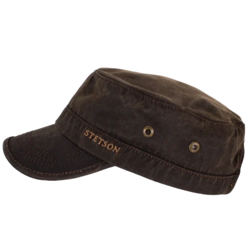 Stetson - Army Cap - Braunsecond view