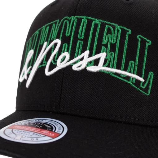 Mitchell & Ness - Zone - Schwarzgrüne Capsecond view