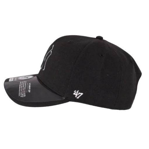 New York Yankees Cold Zone Schwarze einstellbare Cap - 47 Brandsecond view