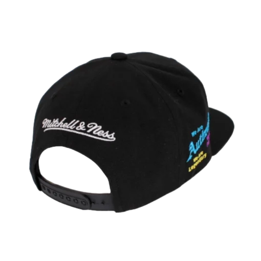 Mitchell & Ness - Own Brand Neon Tropical - Schwarze snapback capsecond view