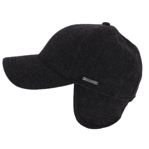 Stetson - Baseball Cap Wool/Cashmere - Schwarze capsecond view
